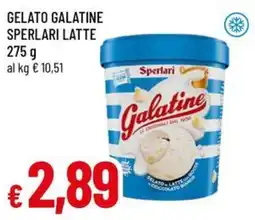 A&O Gelato galatine sperlari latte offerta