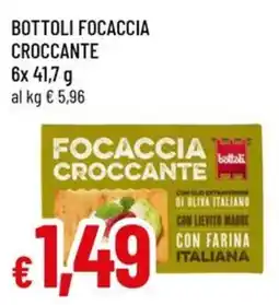 A&O Bottoli focaccia croccante offerta