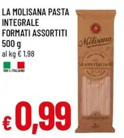 A&O La molisana pasta integrale formati assortiti offerta