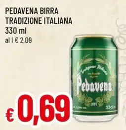 A&O Pedavena birra tradizione italiana offerta