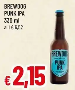A&O Brewdog punk IPA offerta