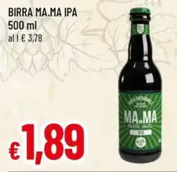 A&O Birra ma.ma IPA offerta