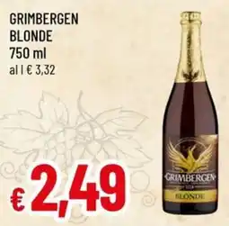 A&O Grimbergen blonde offerta