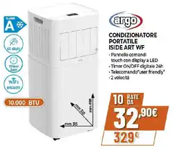 Extracoop Argo condizionatore portatile ISIDE ART WF offerta