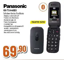 Extracoop Panasonic KX-TU446EX Cellulare Senior Facilitato offerta