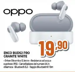 Extracoop Oppo enco buds2 pro granite white offerta