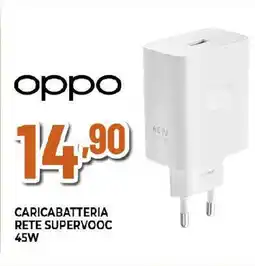 Extracoop oppo Caricabatteria rete supervooc 45W offerta