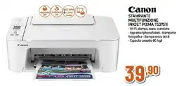 Extracoop Canon stampante multifunzione inkjet pixma TS37511 offerta