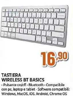 Extracoop Trust tastiera wireless bt basics offerta
