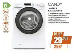 Extracoop CANDY LAVATRICE HCU2102DWB41S offerta