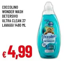 A&O Coccolino wonder wash detersivo ultra clean offerta