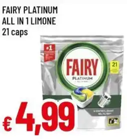A&O Fairy platinum all in 1 limone offerta
