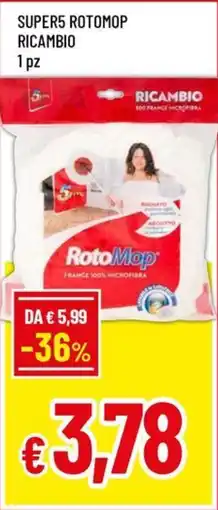 A&O Super5 rotomop ricambio offerta