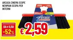 A&O Arcasa cinema scope newman scopa per interni offerta