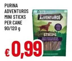 A&O Purina adventuros mini sticks per cane offerta
