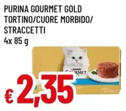 A&O Purina gourmet gold tortino/cuore morbido/ straccetti offerta