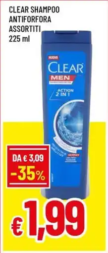 A&O Clear shampoo antiforfora assortiti offerta
