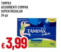 A&O Tampax assorbenti compak super/regular 24 pz offerta