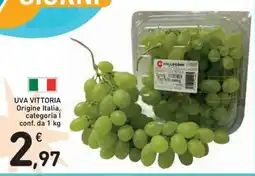 Spazio Conad Uva vittoria origine italia, categoria | conf. da offerta