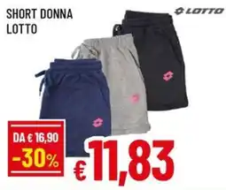 A&O Short donna lotto offerta
