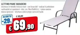 A&O Lettino mare varadero offerta