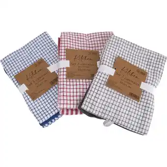 Ipercoop SET 3 STROFINACCI KITCHEN offerta