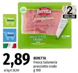 Famila BERETTA Fresca Salumeria prosciutto crudo offerta