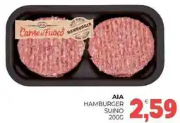 Eté Aia hamburger suino offerta
