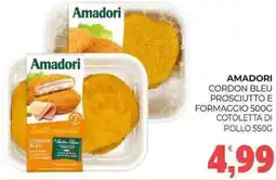 Eté Amadori cordon bleu prosciutto e formaggio cotoletta di pollo offerta