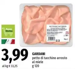 Famila GARDANI petto di tacchino arrosto al miele offerta