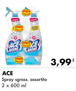 Iper Tosano ACE Spray sgrass. assortito offerta