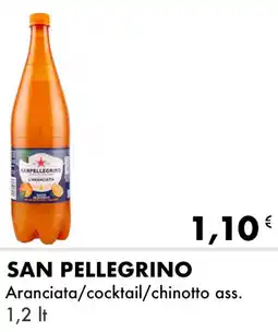 Iper Tosano SAN PELLEGRINO Aranciata/cocktail/chinotto ass. offerta