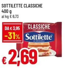 Famila Sottilette classiche offerta