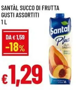 Famila Santal succo di frutta gusti assortiti offerta