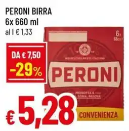 Famila Peroni birra offerta