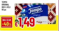Famila Tempo original box 4 veli 80 pz offerta