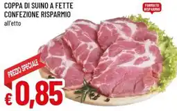 Famila Coppa di suino a fette confezione risparmio offerta
