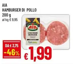 Famila AIA Hamburger di pollo offerta