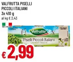 Famila Valfrutta piselli piccoli italiani offerta