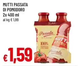 Famila Mutti passata di pomodoro offerta
