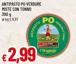 Famila Antipasto po verdure miste con tonno offerta