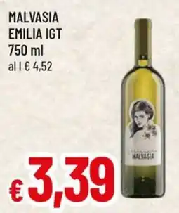 Famila Malvasia emilia IGT offerta