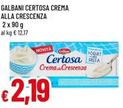 Famila Galbani certosa crema alla crescenza offerta