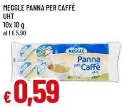 Famila Meggle panna per caffè UHT offerta