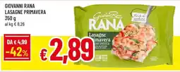 Famila Giovanni rana lasagne primavera offerta