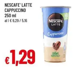 Famila Nescafe' latte cappuccino offerta
