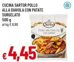 Famila Cucina sartor pollo alla diavola con patate surgelato offerta