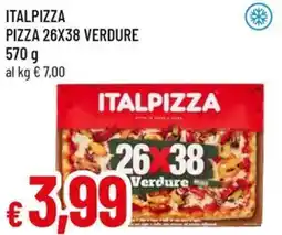 Famila Italpizza pizza 26x38 verdure offerta