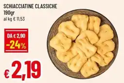 Famila Schiacciatine classiche offerta