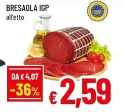 Famila Bresaola IGP offerta